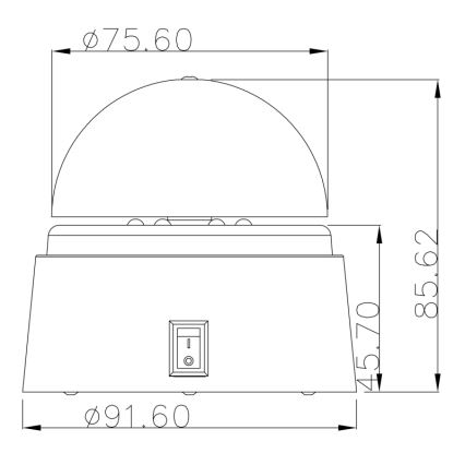 Globo - Світлодіодна декоративна лампа 6xLED/0,06W/3xAA