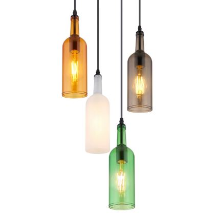 Globo - Підвісна люстра 4xE27/8W/230V