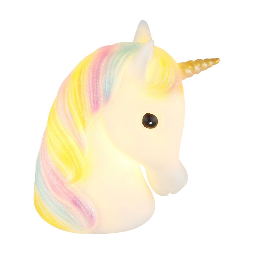 Globo - Светодиодный детский ночник LED/1W/230/4,5V 3xAA единорог