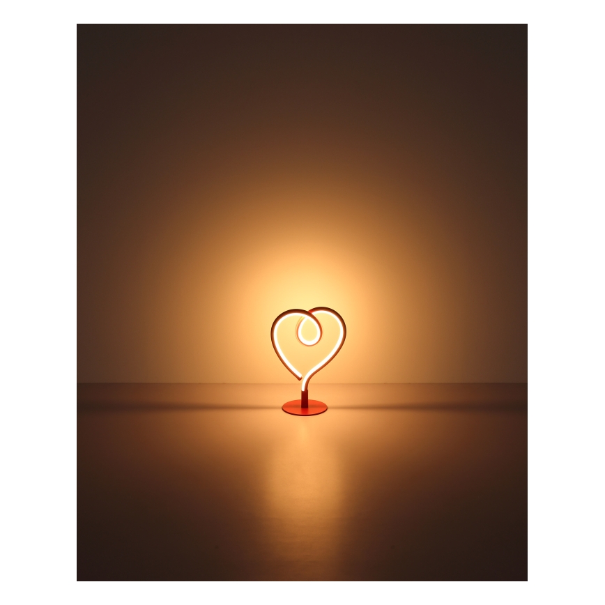 Globo - Светодиодная настольная лампа LED/6W/230V красный