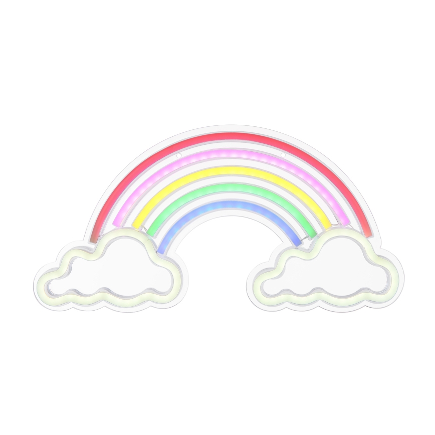 Globo - Світлодіодна неонова настінна декорація LED/3W/USB веселка