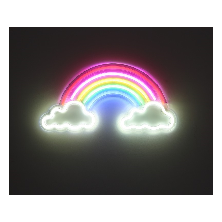 Globo - LED Неонове оздоблення стін LED/3W/USB веселка
