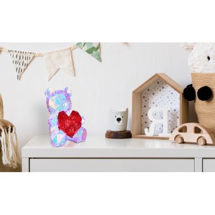 Globo - Светодиодное настольное украшение LED/6W/5V USB медведь