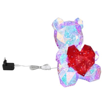 Globo - Светодиодное настольное украшение LED/6W/5V USB медведь
