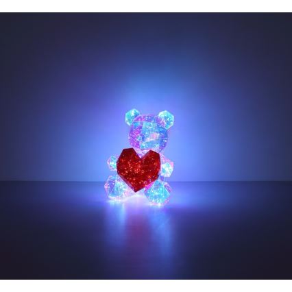 Globo - Светодиодное настольное украшение LED/6W/5V USB медведь