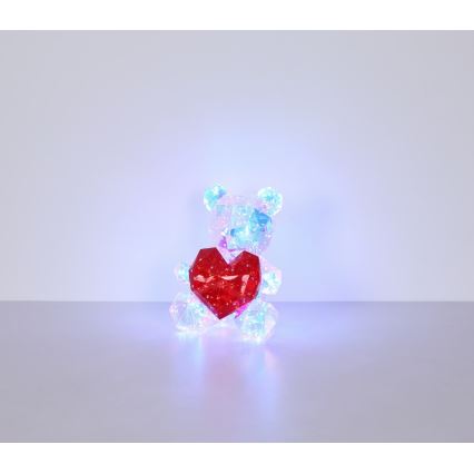 Globo - Светодиодное настольное украшение LED/6W/5V USB медведь