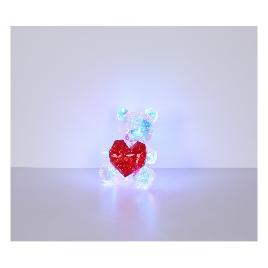 Globo - Светодиодное настольное украшение LED/6W/5V USB медведь