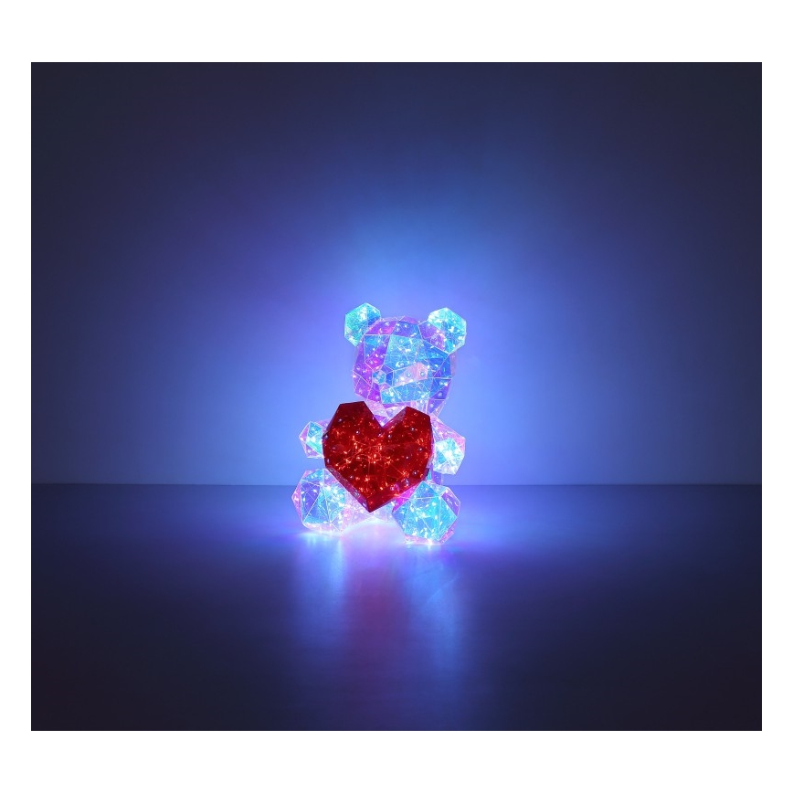 Globo - LED настільна прикраса в подарунковій упаковці LED/6W/5V USB ведмідь