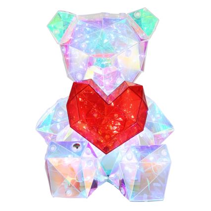 Globo - Светодиодный регулируемый по яркости настольный декоративный светильник с аккумулятором LED/3W/5V 1200 мАч медведь