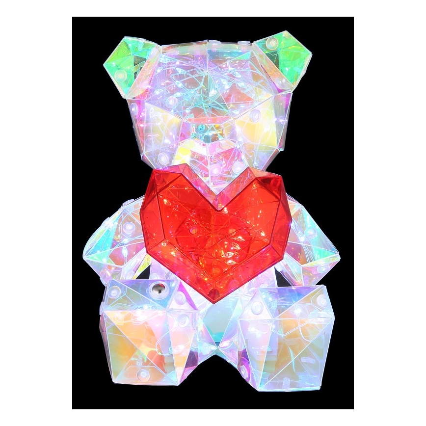 Globo - Светодиодный регулируемый по яркости настольный декоративный светильник с аккумулятором LED/3W/5V 1200 мАч медведь