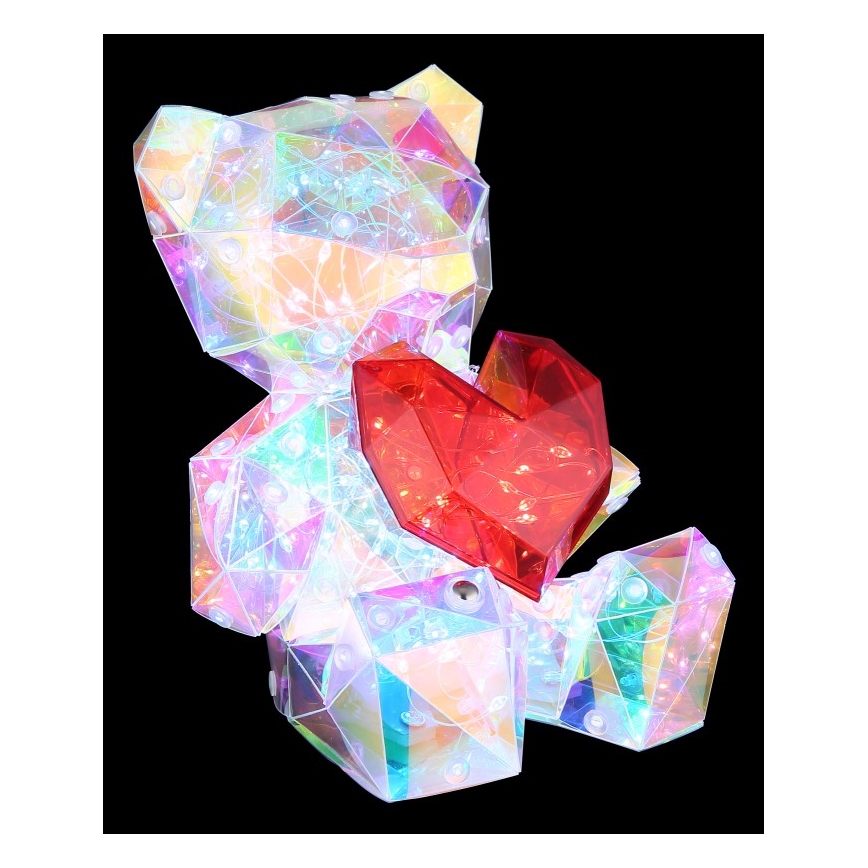 Globo - Світлодіодна регульована заряджувана настільна декоративна лампа LED/3W/5V 1200 mAh ведмідь