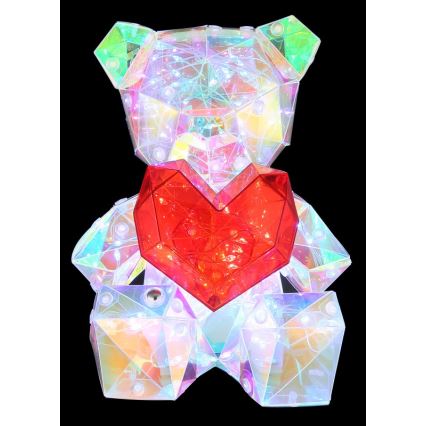 Globo - Світлодіодна регульована заряджувана настільна декоративна лампа LED/3W/5V 1200 mAh ведмідь