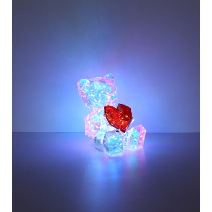 Globo - Світлодіодна регульована заряджувана настільна декоративна лампа LED/3W/5V 1200 mAh ведмідь