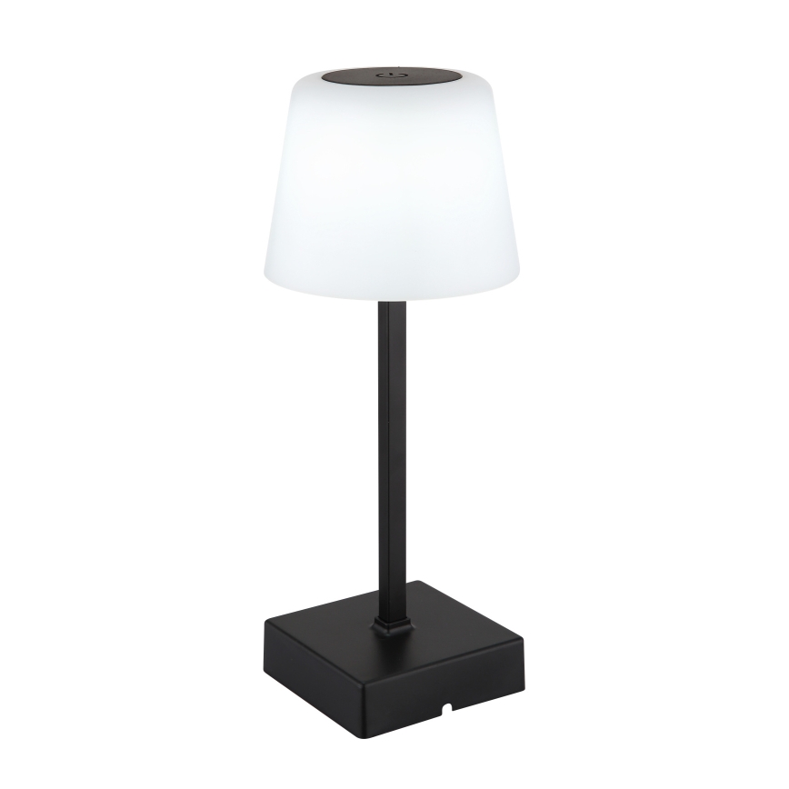 Globo - Світлодіодна сенсорна настільна лампа з регулюванням яскравості LED/2W/5V 3000/4500/6500K 800 mAh чорна