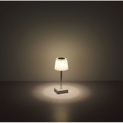 Globo - Светодиодная сенсорная настольная лампа с регулируемой яркостью LED/2W/5V 3000/4500/6500K 800 мАч черная