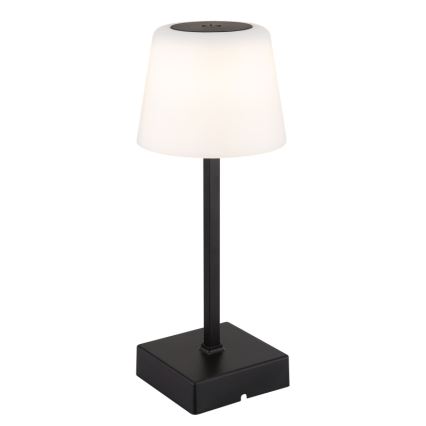 Globo - Светодиодная сенсорная настольная лампа с регулируемой яркостью LED/2W/5V 3000/4500/6500K 800 мАч черная