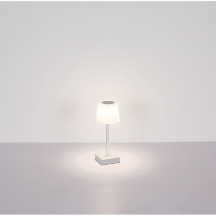 Globo - Светодиодная сенсорная настольная лампа с регулированием яркости LED/2W/5V 3000/4500/6500K 800 mAh черный
