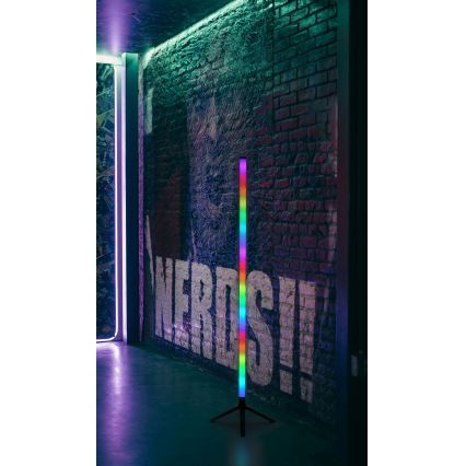 Globo - Светодиодный RGB-торшер с регулированием яркости LED/7W/5V + дистанционное управление