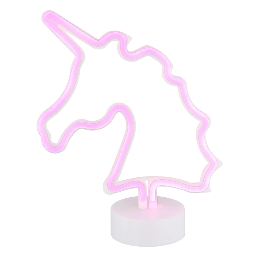 Globo - LED Неонова настільна прикраса LED/2W/3xAA єдиноріг