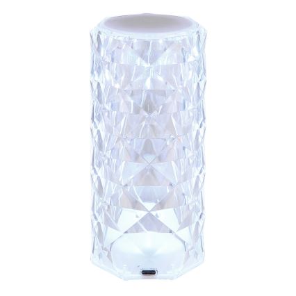 Globo - LED RGB Акумуляторна сенсорна настільна лампа LED/0,6W/3,7V 500mAh