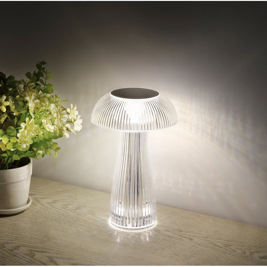 Globo - LED Настільна акумуляторна лампа з регулюванням яскравості LED/1,5W/5V 800mAh 2700K/4000K/6500K