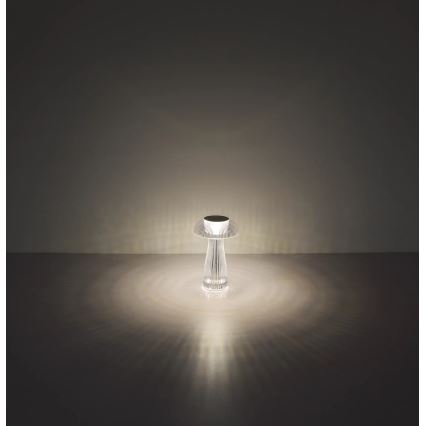 Globo - LED Настільна акумуляторна лампа з регулюванням яскравості LED/1,5W/5V 800mAh 2700K/4000K/6500K