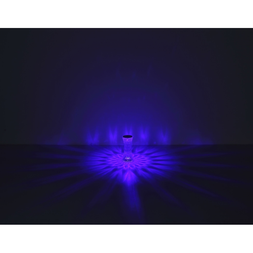 Globo - Светодиодная RGB настольная лампа с сенсорным управлением LED/1W/5V 800 мАч