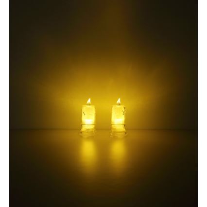 Globo - НАБОР 2х Светодиодная свеча LED/0,25W/3xLR1130