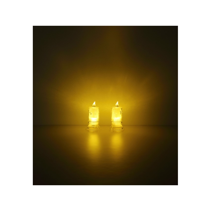 Globo - НАБОР 2х Светодиодная свеча LED/0,25W/3xLR1130