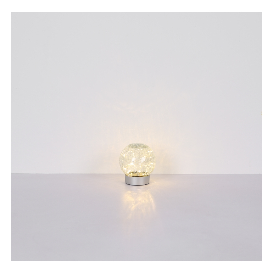 Globo - LED Декоративна акумуляторна настільна лампа 25xLED/0,06W/5V 600 mAh IP44