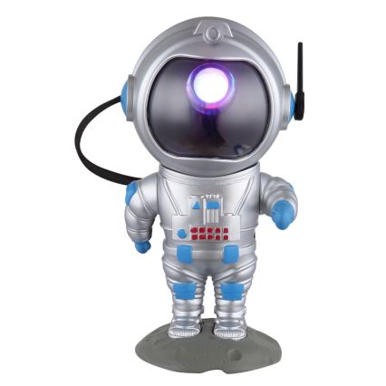 Globo - Светодиодная настольная RGB-лампа LED/4,5W/5V астронавт серебристый