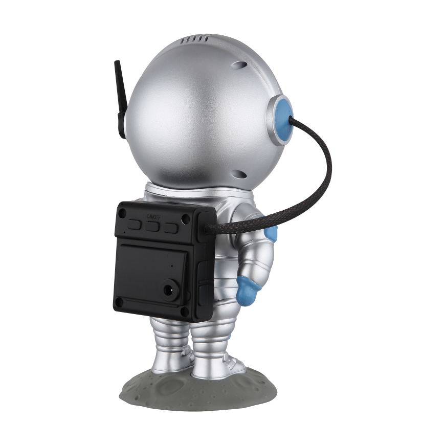 Globo - Светодиодная настольная RGB-лампа LED/4,5W/5V астронавт серебристый