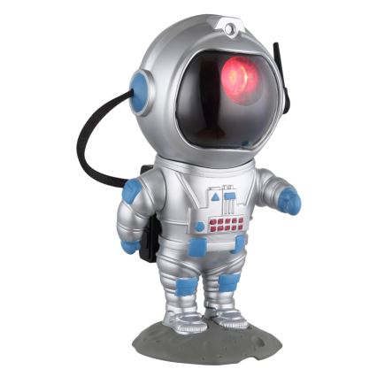 Globo - Светодиодная настольная RGB-лампа LED/4,5W/5V астронавт серебристый