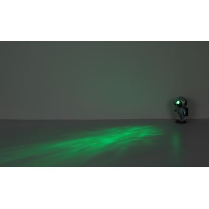 Globo - Светодиодная настольная RGB-лампа LED/4,5W/5V астронавт серебристый