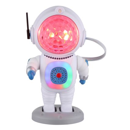 Globo - Светодиодная настольная RGB-лампа LED/6W/5V астронавт белый