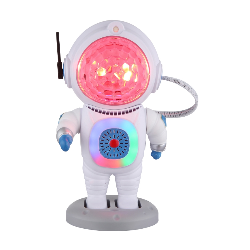 Globo - Светодиодная настольная RGB-лампа LED/6W/5V астронавт белый