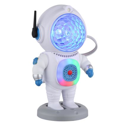 Globo - Светодиодная настольная RGB-лампа LED/6W/5V астронавт белый