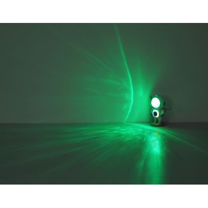 Globo - Светодиодная настольная RGB-лампа LED/6W/5V астронавт белый