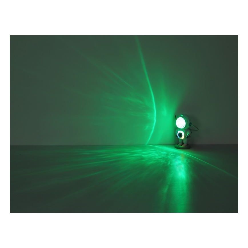 Globo - Светодиодная настольная RGB-лампа LED/6W/5V астронавт белый