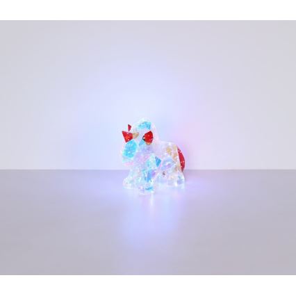Globo - Светодиодное настольное украшение LED/3W/5V USB единорог