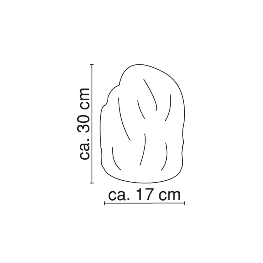 GLOBO - Соляная лампа STONE 1xE14/15W/230V 8,77 кг