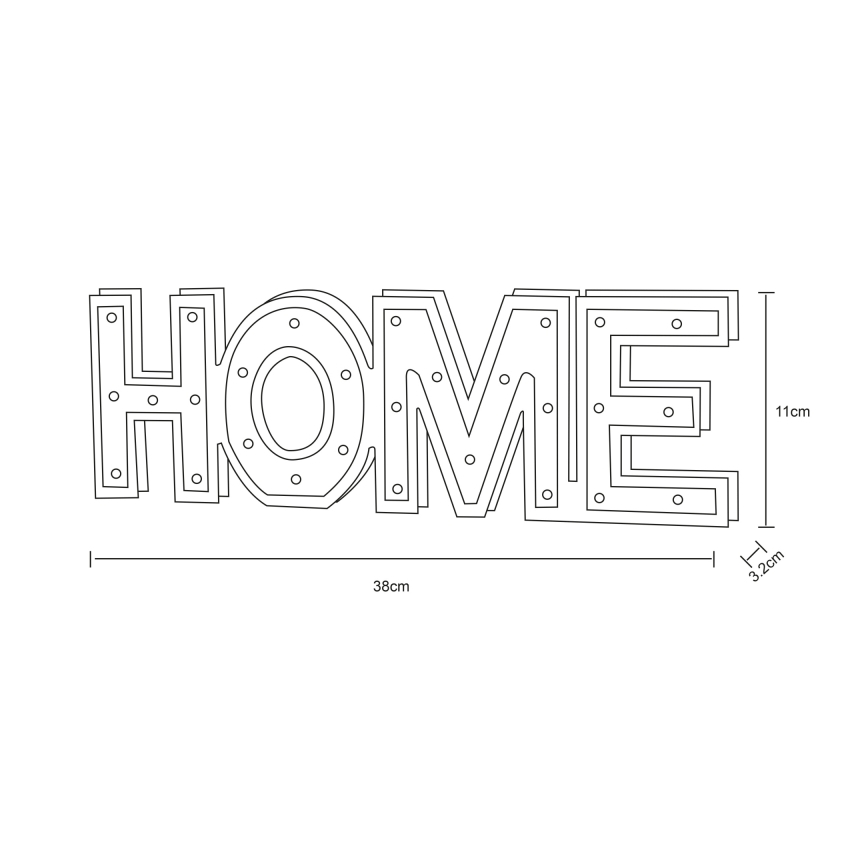 Globo - Светодиодная настольная лампа 28xLED/0,06W/3xAA тополь