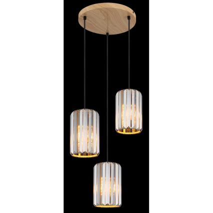Globo - Підвісна люстра 3xE27/60W/230V діаметр 35 см