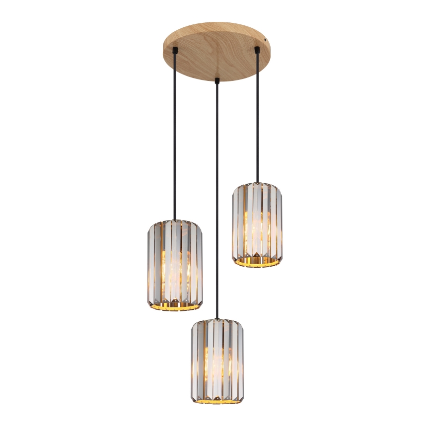 Globo - Подвесная люстра 3xE27/60W/230V диаметр 35 см
