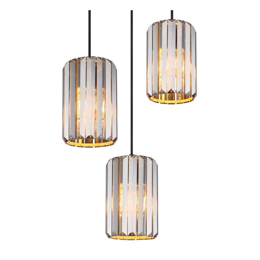 Globo - Подвесная люстра 3xE27/60W/230V диаметр 35 см