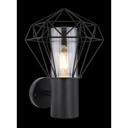 Globo 31355 - Уличный настенный светильник HORACE 1xE27/15W/230V IP44