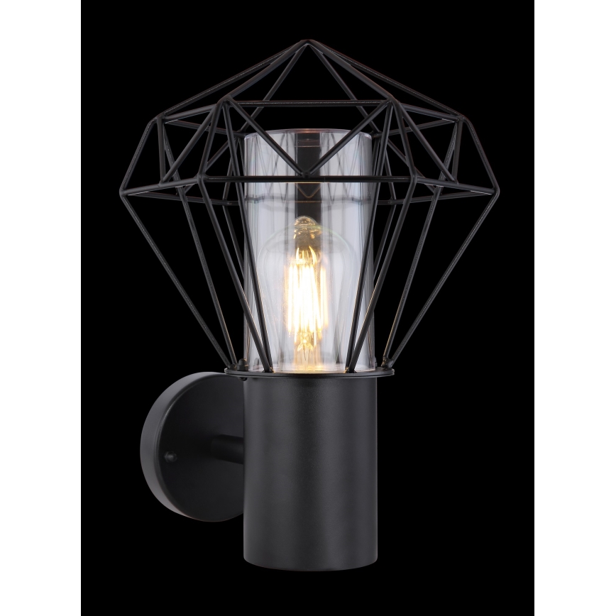 Globo 31355 - Уличный настенный светильник HORACE 1xE27/15W/230V IP44