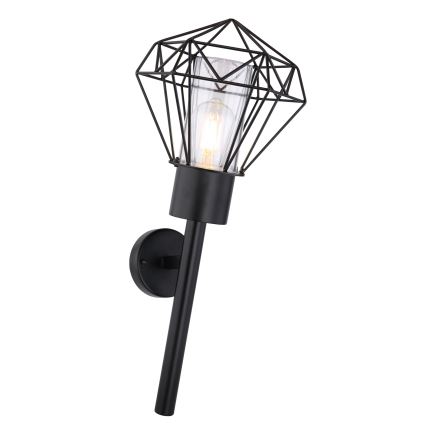 Globo - Вуличний настінний світильник 1xE27/15W/230V IP44