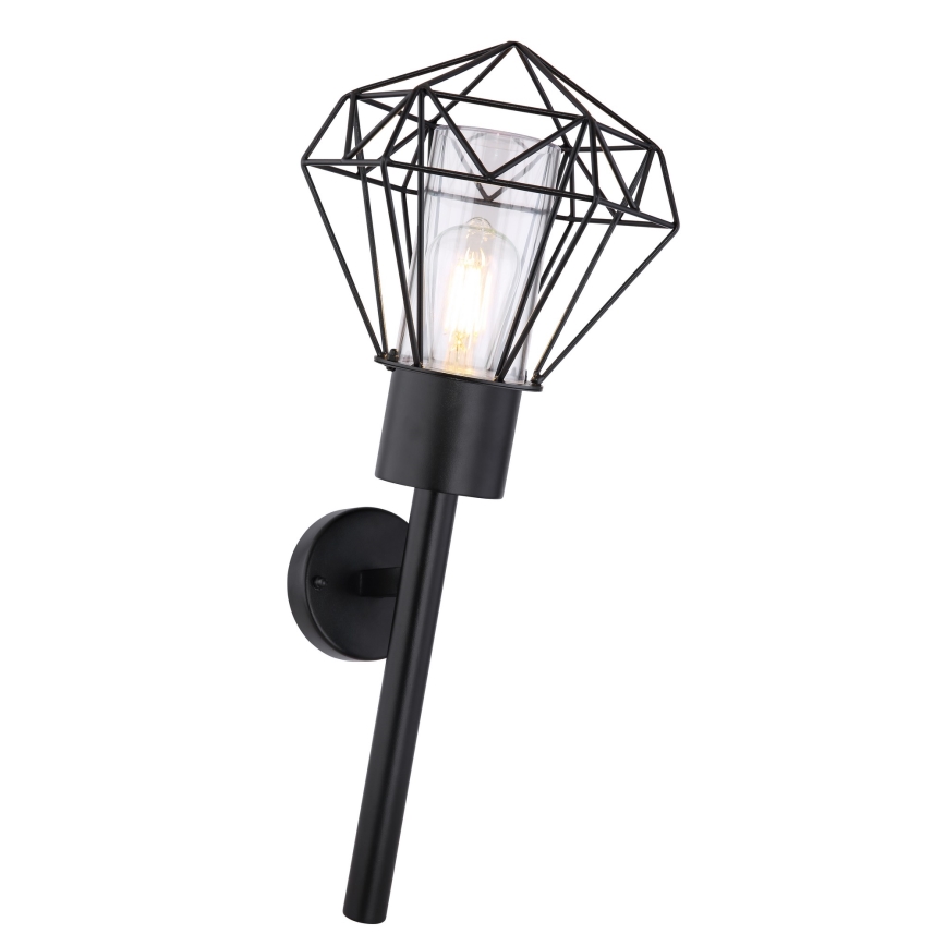 Globo - Вуличний настінний світильник 1xE27/15W/230V IP44