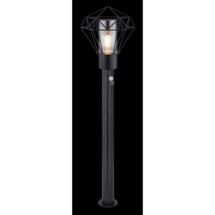 Globo - Уличная лампа с датчиком 1xE27/15W/230V IP44